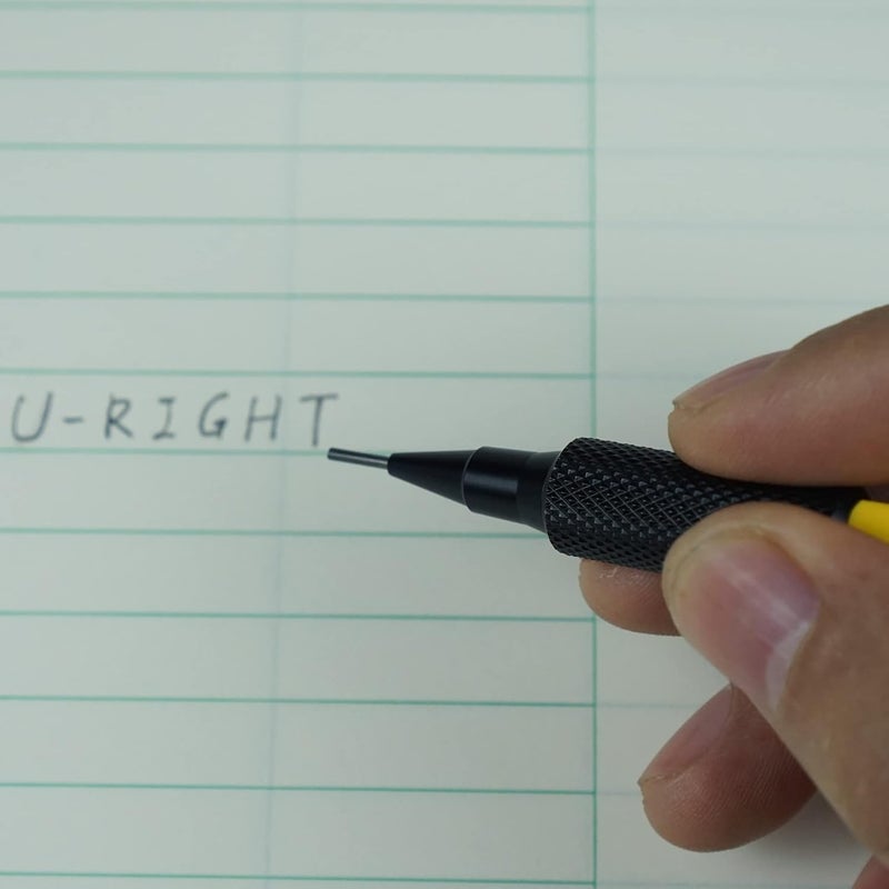 uRIGHT 60 Pcs 1.3 mm Lead Refills for Mechanical Pencil, Break Resistant Weatherproof, 120 mm Length, 12 Pcs/tube, 5 Tubes - Image 2